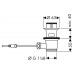 Смеситель для умывальника Hansgrohe Metris Classic 31073000, на 3 отверстия