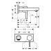 Смеситель для раковины Hansgrohe Metris S 31162000, хром