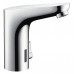 Смеситель для раковины hansgrohe Focus 130 электронный, с регулировкой температуры, питание от сети 230V 31173000, хром