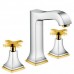 Смеситель hansgrohe Metropol Classic для раковины 31307090, хром/под золото