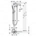 Смеситель Hansgrohe Metropol Classic 31445090 для ванны, хром/золото