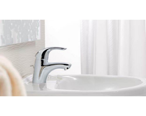 Смеситель для умывальника HANSGROHE Focus E 31700000 с донным клапаном