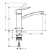 Смеситель кухонный Hansgrohe Focus S 31786000