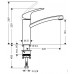 Смеситель кухонный Hansgrohe Focus 31806800