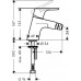 Смеситель для биде Hansgrohe Focus, 31922000