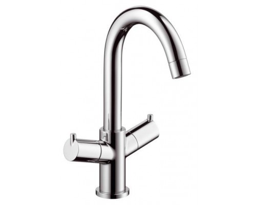 Смеситель для раковины 32030 000 Hansgrohe Talis S, с двумя рукоятками