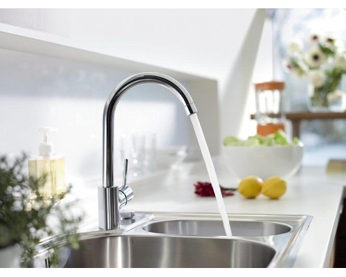 Смеситель для раковины со сливным гарнитуром Hansgrohe Talis 32084000