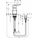 Смеситель для биде с вертикальной струей Hansgrohe Talis 32246000