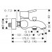 Смеситель для ванны Hansgrohe Тalis S, 32420000