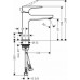 Смеситель для раковины Hansgrohe Metropol 110, 32506000