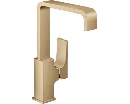 Смеситель для раковины hansgrohe Metropol 230 с поворотным изливом 32511140, шлифованная бронза