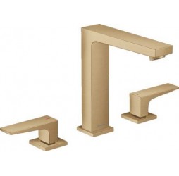 Смеситель Hansgrohe Metropol 32515140 для раковины 160, бронза матовый