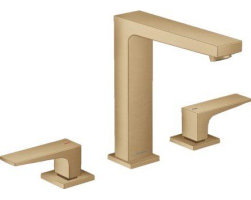 Смеситель Hansgrohe Metropol 32515140 для раковины 160, бронза матовый
