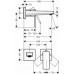 Смеситель для раковины Hansgrohe Metropol, излив 165 мм, 32525000