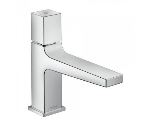 Смеситель для раковины hansgrohe Metropol 100, с рукояткой Select, со сливным клапаном Push-Open 32570000, хром
