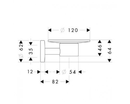 Мыльница Hansgrohe Logis, 40515820