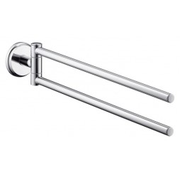 Hansgrohe Logis Classic 41612000 Полотенцедержатель, двухрожковый