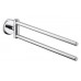 Hansgrohe Logis Classic 41612000 Полотенцедержатель, двухрожковый