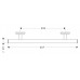Поручень Hansgrohe Logis Classic 41613000