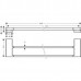 Двойной полотенцедержатель Hansgrohe AddStoris, золото, 41743990