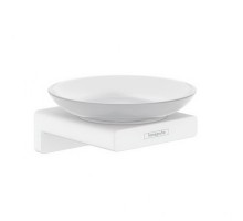 Hansgrohe AddStoris Мыльница, цвет матовый белый 41746700