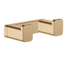 Двойной крючок Hansgrohe AddStoris, бронза матовая