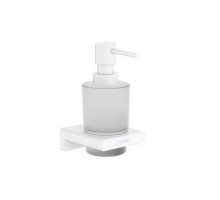 Дозатор жидкого мыла Hansgrohe AddStoris, матовый белый, 41745700