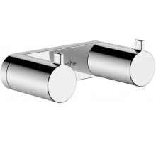 Двойной держатель полотенец / халатов hansgrohe AddStoris S 41785000, хром