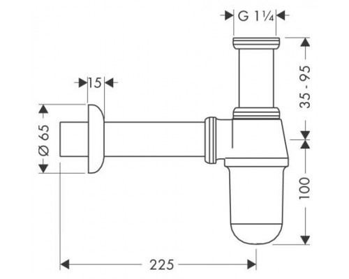 52053000 HG сифон
