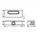 Cкрытая часть дренажа Hansgrohe uBox Universal, стандарт, 50 мм, 01001180