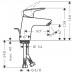 Cмеситель для раковины Hansgrohe Logis, 71072000