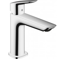 Смеситель для умывальника Hansgrohe Logis Fine 110, с донным клапаном, 71252000