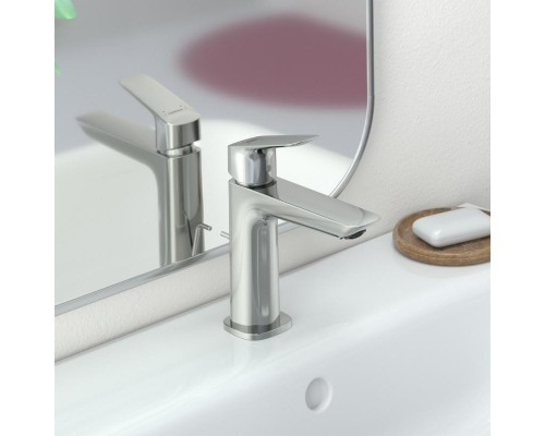 Смеситель для умывальника Hansgrohe Logis Fine 110, без донного клапана, 71253000