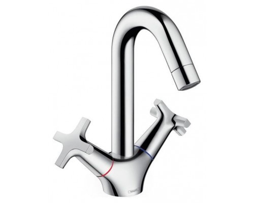 Смеситель для умывальника Hansgrohe Logis Classic 71270000 с донным клапаном