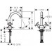 Смеситель для умывальника Hansgrohe Logis Classic 71272000