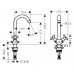 Смеситель кухонный Hansgrohe Logis Classic 71285000