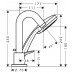 Врезной смеситель для ванны Hansgrohe Logis на 3 отверстия 71313000