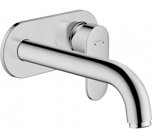 Смеситель для раковины Hansgrohe Vernis Blend, настенный, излив 20,4 см, хром, 71576000