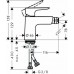 Смеситель для биде Hansgrohe Talis E, с клапаном Push-Open, 71721000