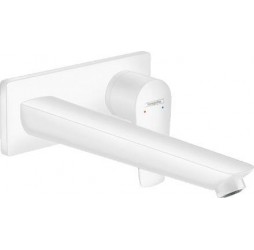 Смеситель hansgrohe Talis E для раковины, однорычажный, СМ, излив 225 мм, матовый белый 71734700