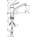 Кухонный смеситель Hansgrohe Logis 120 71831000