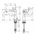 Смеситель для раковины hansgrohe Talis S 140 со сливным гарнитуром 72113000, хром