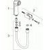 Гигиенический ручной душ Hansgrohe, хром, 94569000