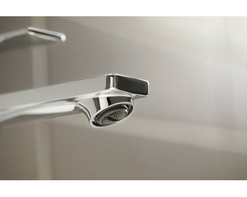 Смеситель для раковины Hansgrohe Rebris E 72559000 хром CoolStart