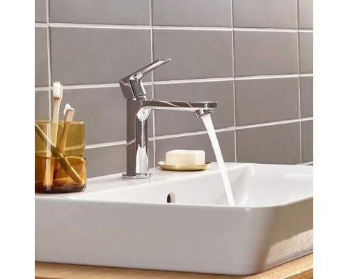 Смеситель для раковины Hansgrohe Rebris E 72559000 хром CoolStart