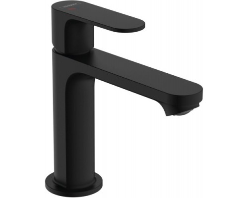 Смеситель для раковины Hansgrohe Rebris S CoolStart EcoSmart 72588670 матовый черный
