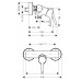 Смеситель для ванны и душа Hansgrohe Talis S 72600000