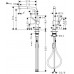 Смеситель кухонный для раковины Hansgrohe Talis M54 72808000