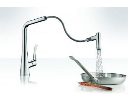 Смеситель Hansgrohe Talis Select S 72822800 (нержавеющая сталь)