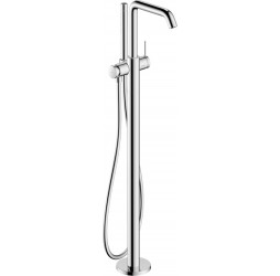 Смеситель для ванны hansgrohe Tecturis S напольного монтажа, 73440000, хром